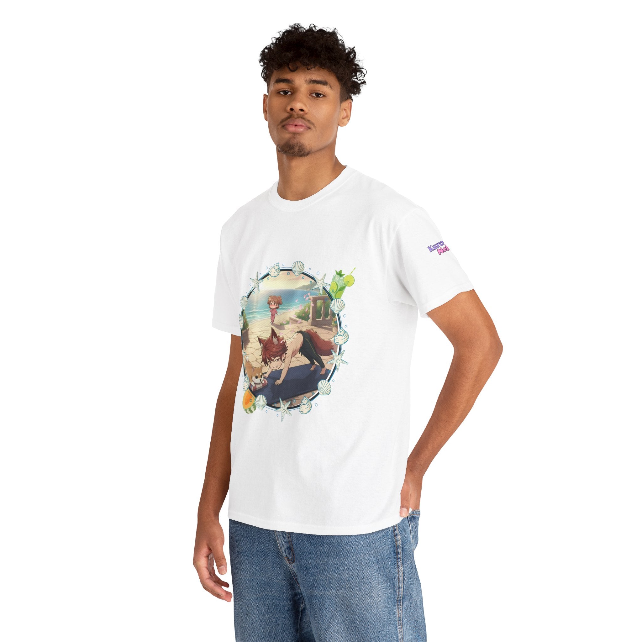 T-Shirt Chibi KAITO Summer Beach