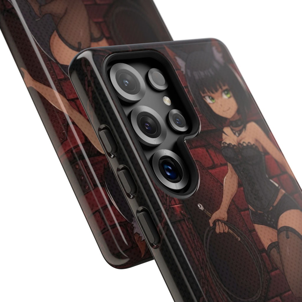 Funda de teléfono Anime YAMI Gótico y Loba Misteriosa
