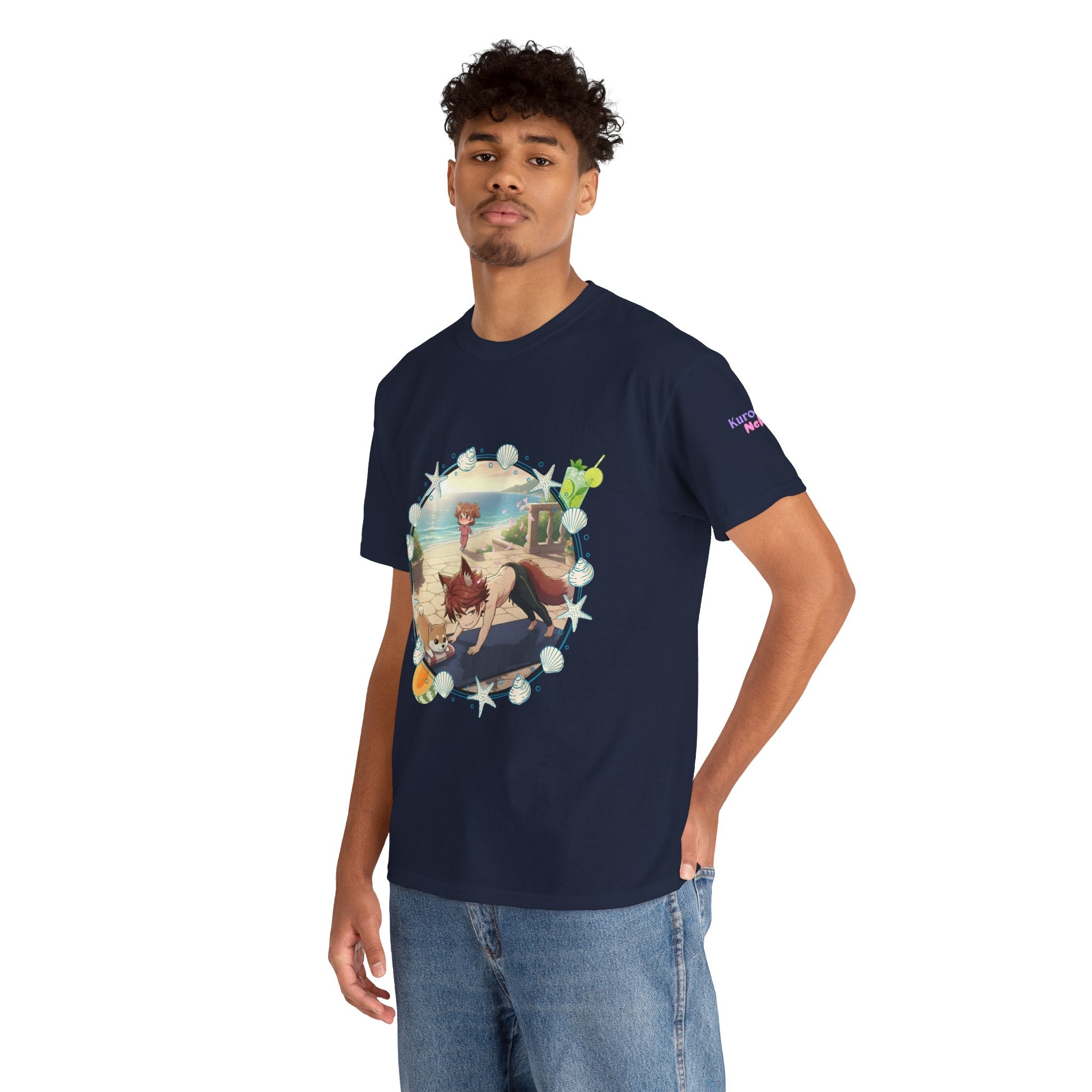 T-Shirt Chibi KAITO Summer Beach