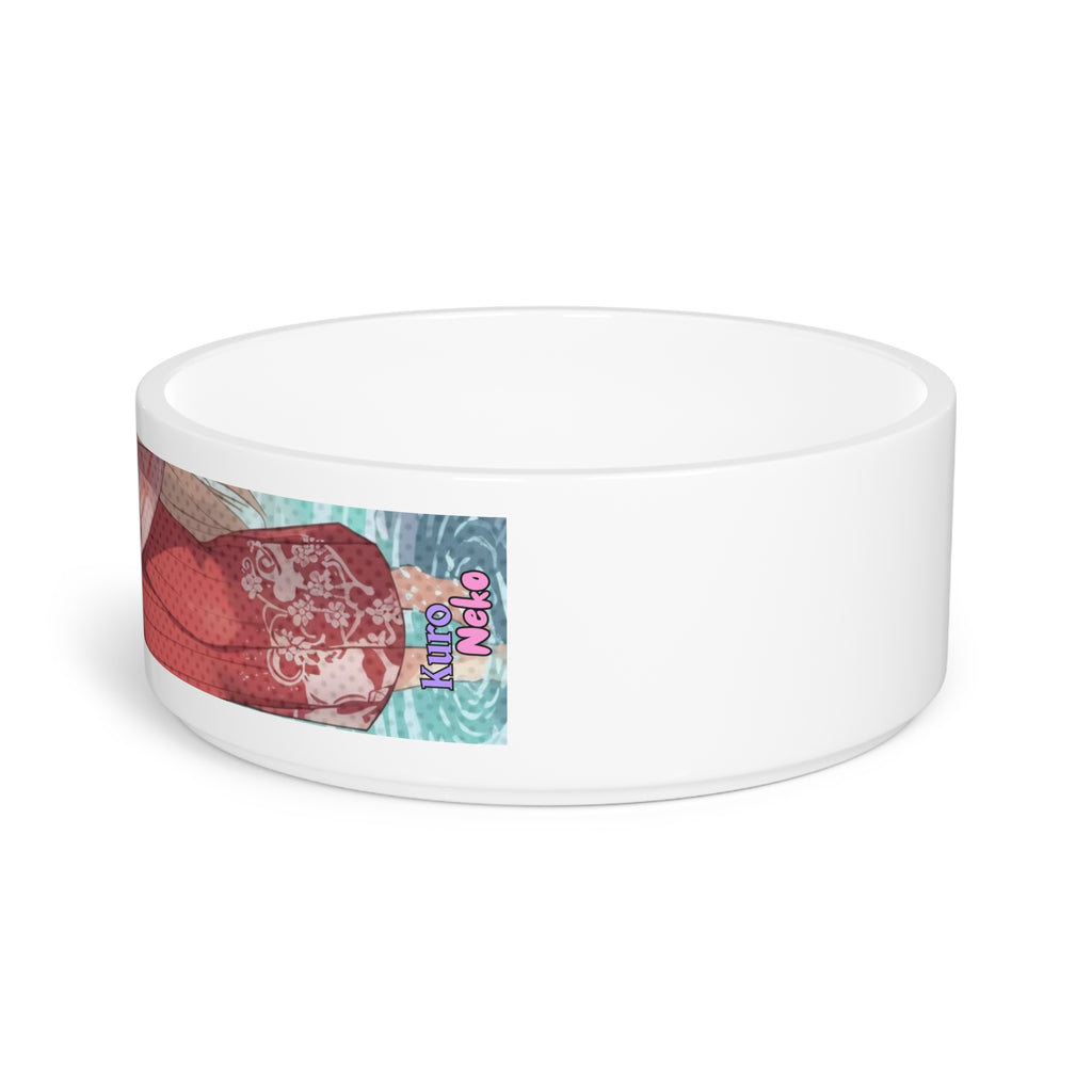 Gamelle chat & chien Anime HARU en céramique avec design kawaii, parfaite pour les repas de vos animaux de compagnie.