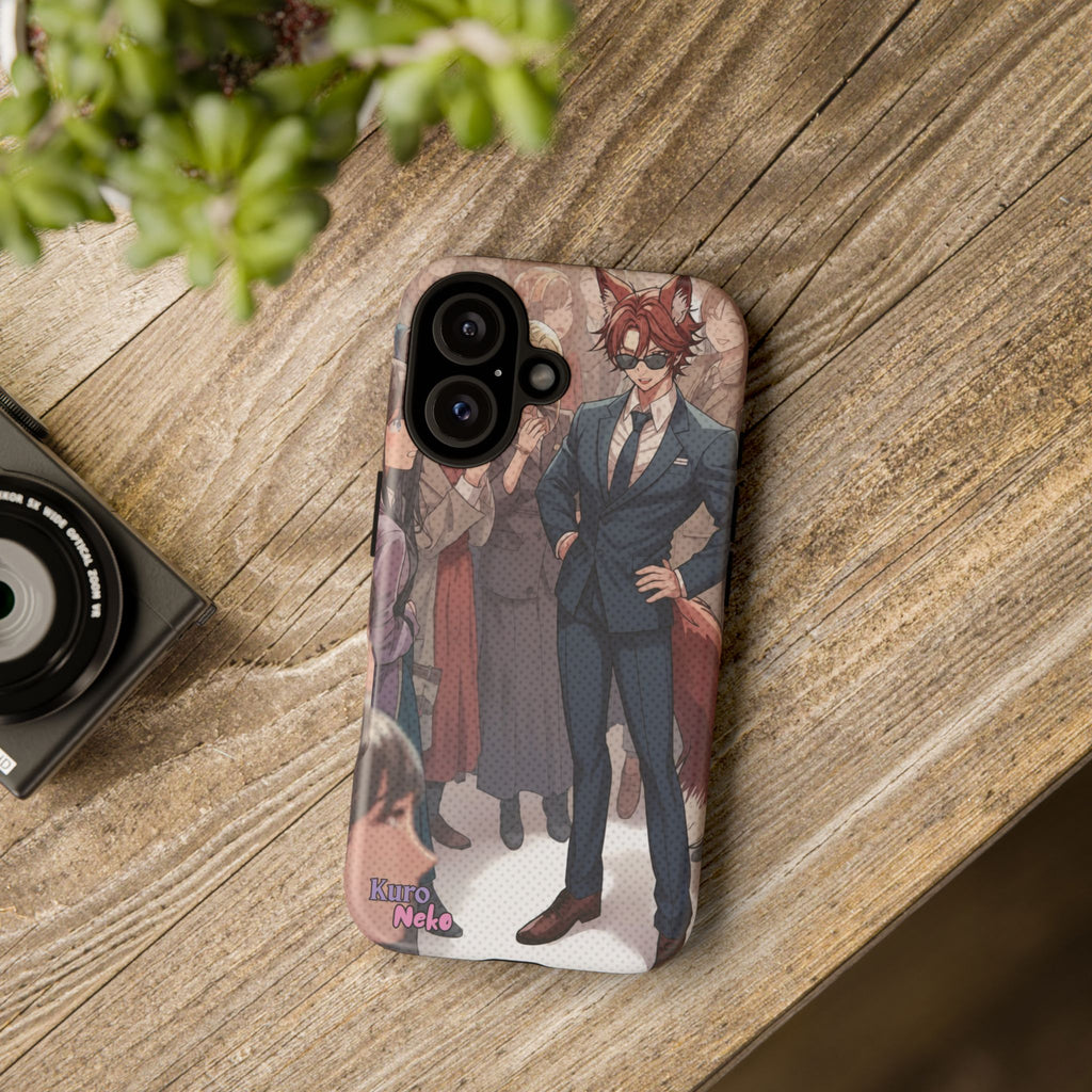 Phone case Anime KAITO Fox Icon & Business Style