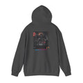 Sweat à Capuche Anime YORU avec design sombre et graphique, parfait pour les fans de style gothique.
