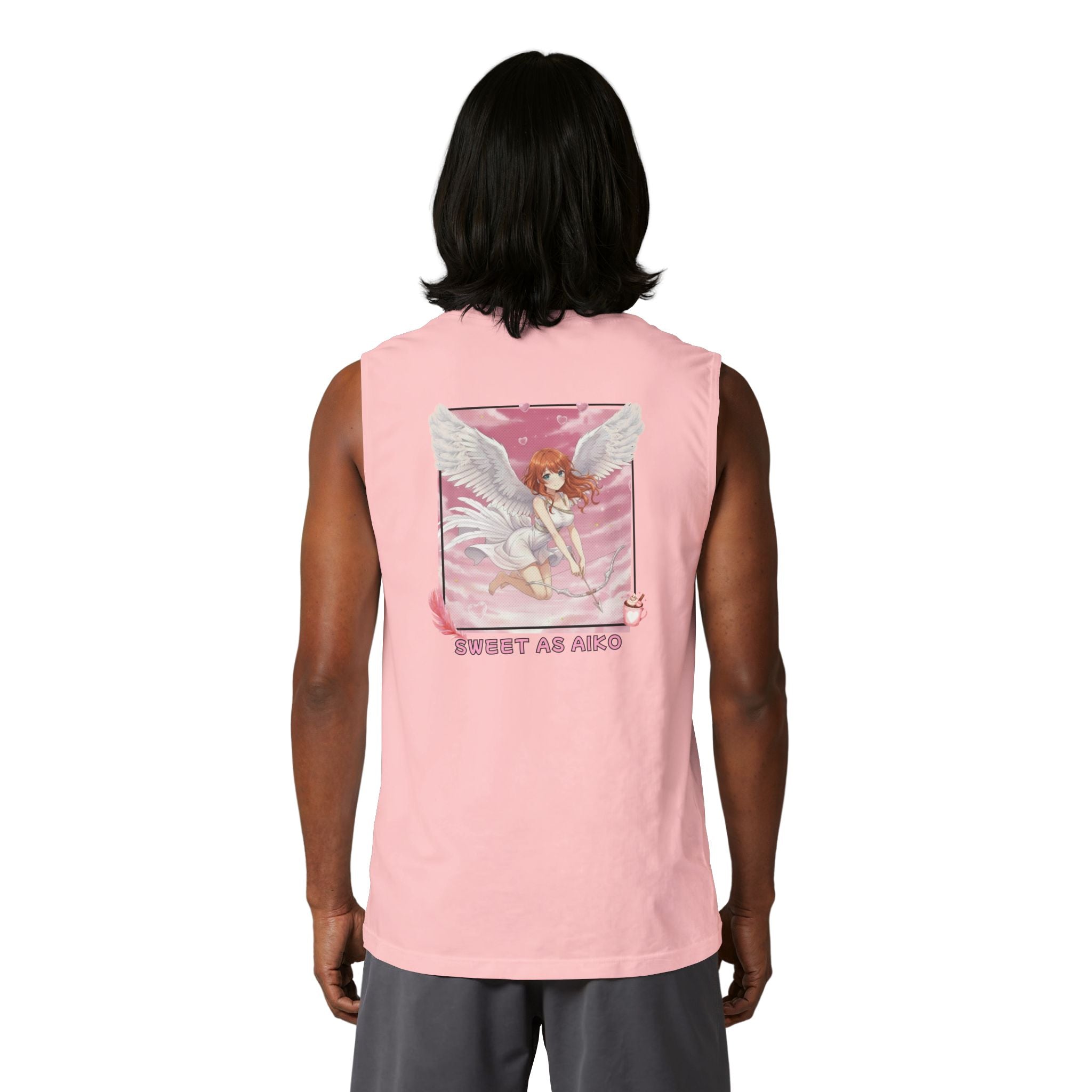 Débardeur Muscle AIKO Cygne Romantique