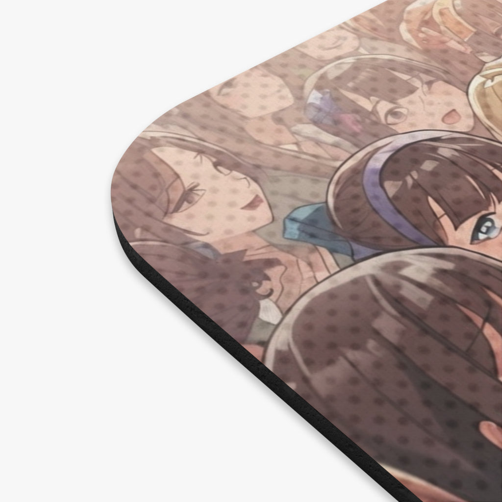 Tapis de souris Anime KAITO Icône Renard & Style Business avec design coloré de personnages anime.