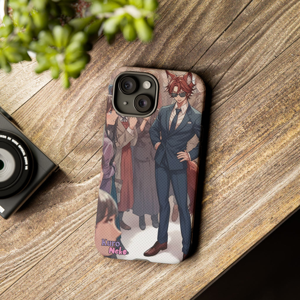 Phone case Anime KAITO Fox Icon & Business Style