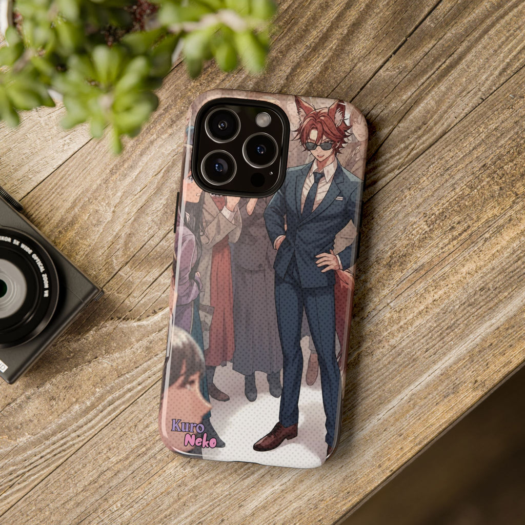 Phone case Anime KAITO Fox Icon & Business Style