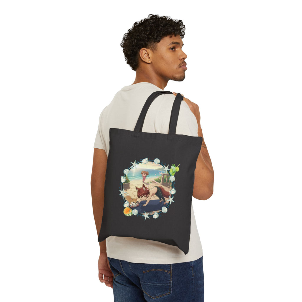Sac Cabas Toile Chibi KAITO Summer Beach Tote Bag