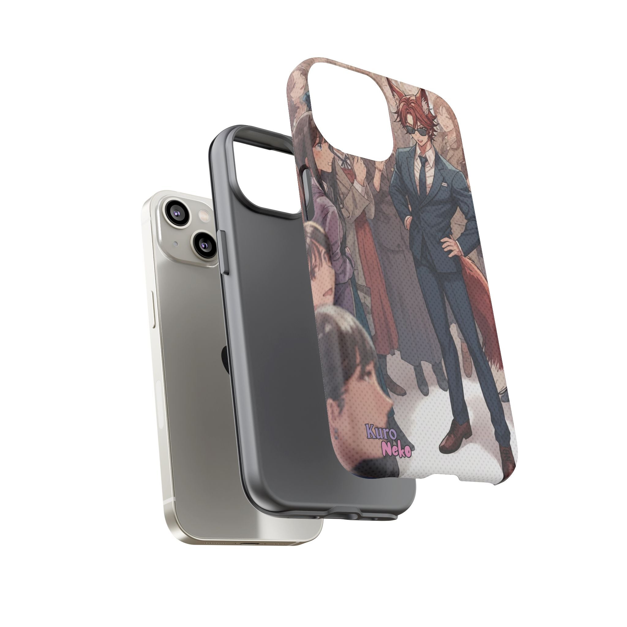 Phone case Anime KAITO Fox Icon & Business Style