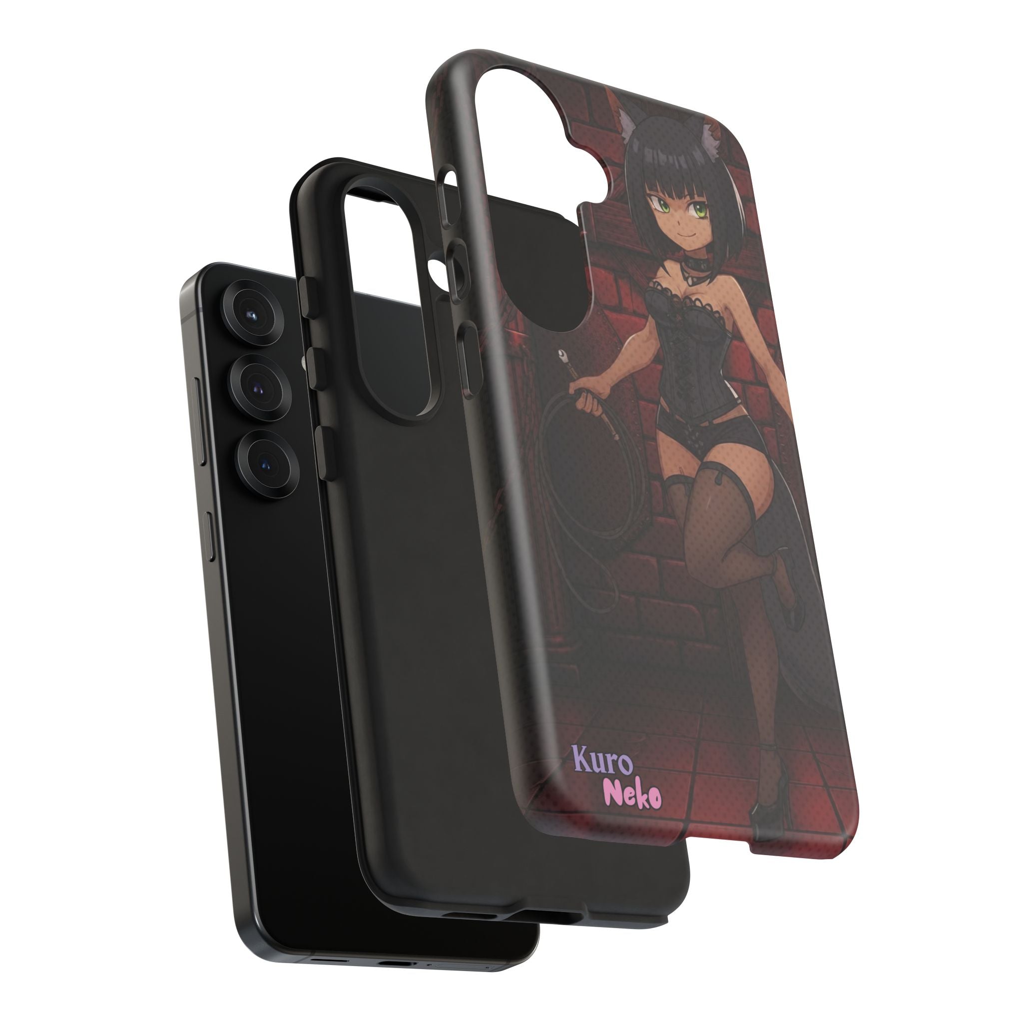 Funda de teléfono Anime YAMI Gótico y Loba Misteriosa