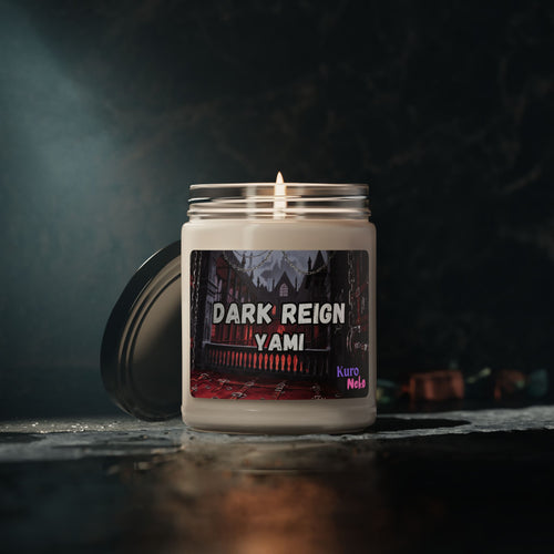 Bougie Anime YAMI Dark Reign avec une ambiance mystique, parfumée et empreinte de puissance.