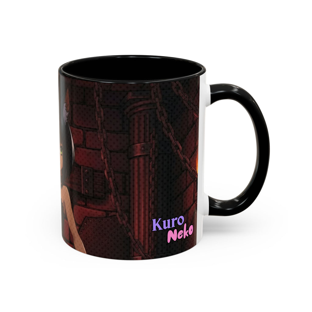 Mug Anime Yami : YAMI la louve kemonomimi sur fond sombre | mug anime Yami