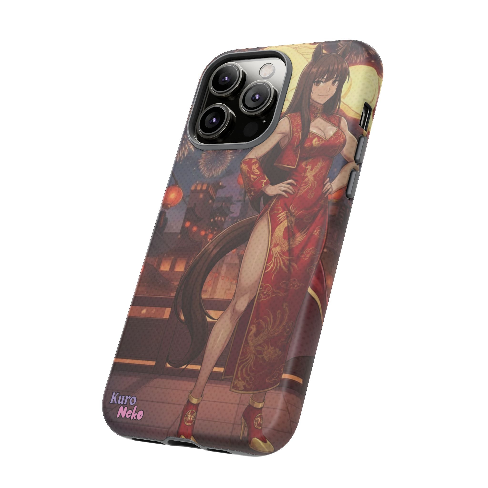 Coque téléphone AKARI waifu cheval Année du Cheval 2026 zodiaque chinois iPhone Samsung protection double couche
