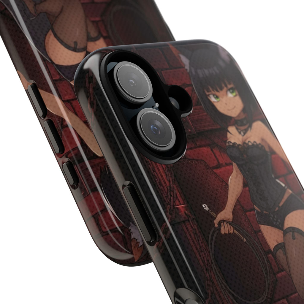 Funda de teléfono Anime YAMI Gótico y Loba Misteriosa
