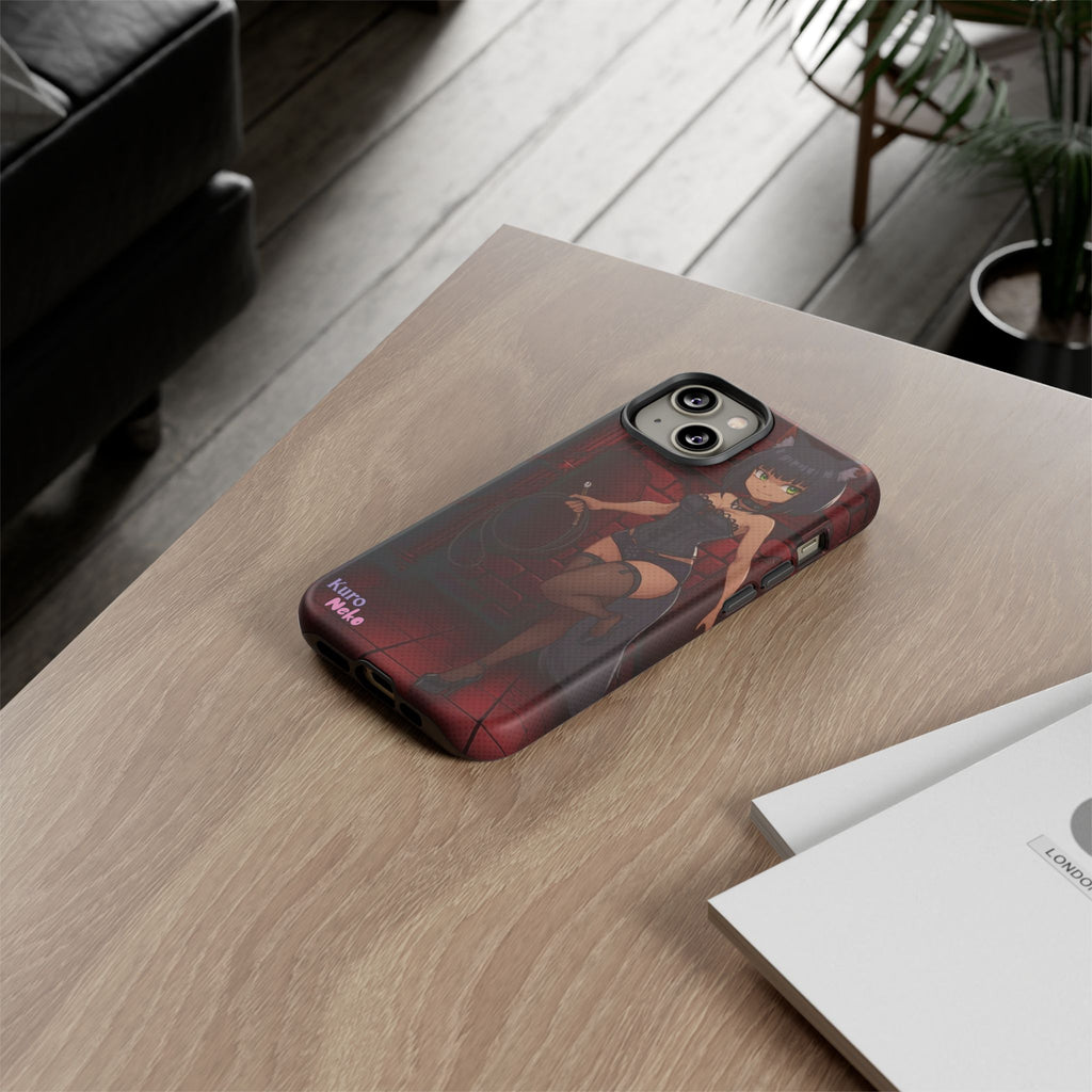 Funda de teléfono Anime YAMI Gótico y Loba Misteriosa