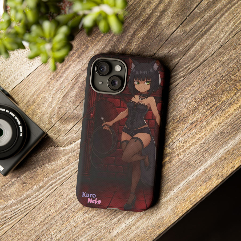 Funda de teléfono Anime YAMI Gótico y Loba Misteriosa