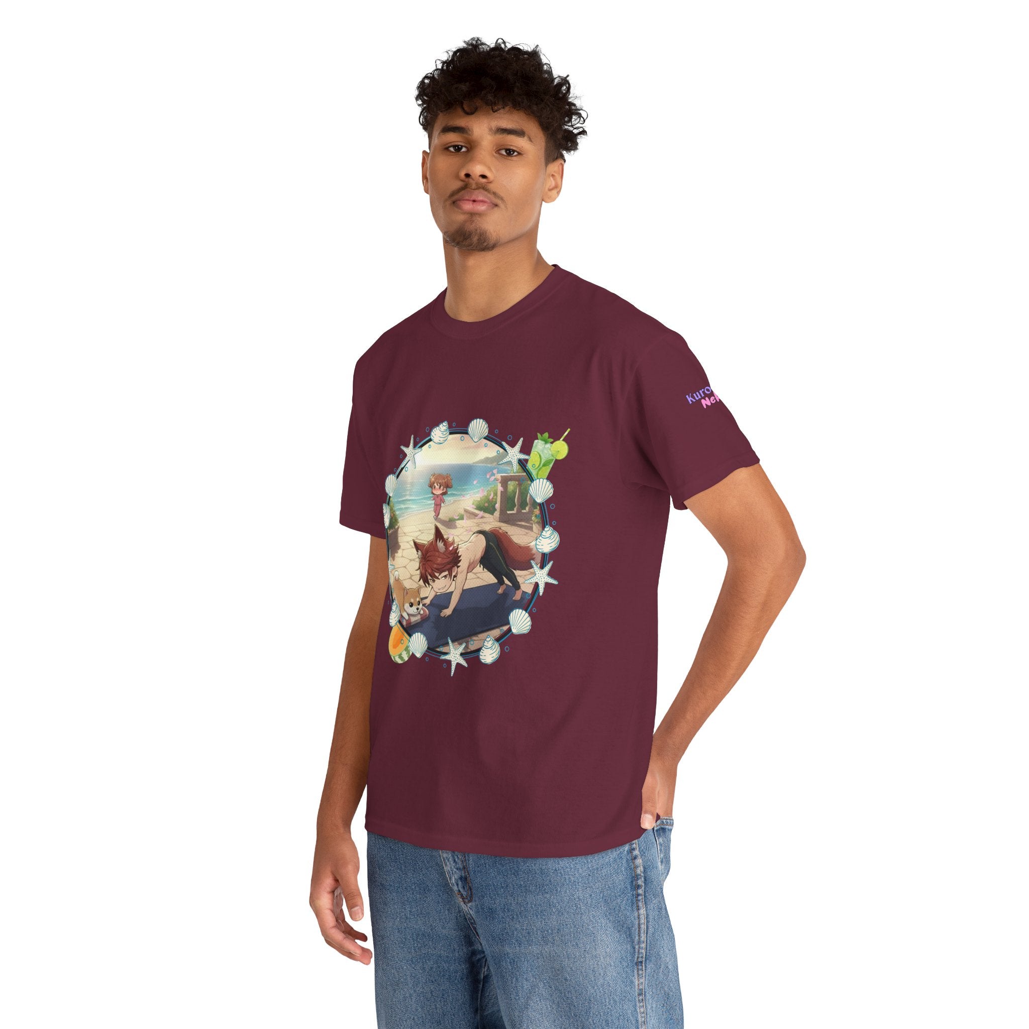 T-Shirt Chibi KAITO Summer Beach