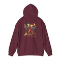 Sweat à capuche Anime AKARI avec le design "Gracieuse comme Akari" inspiré de la danse et de l'Année du Cheval.