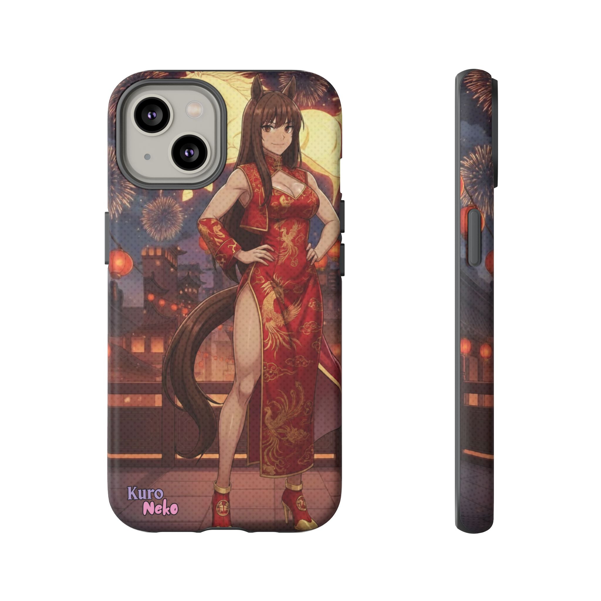 Coque téléphone Anime AKARI Année du Cheval 2026 & Protection avec design élégant et inspirant.