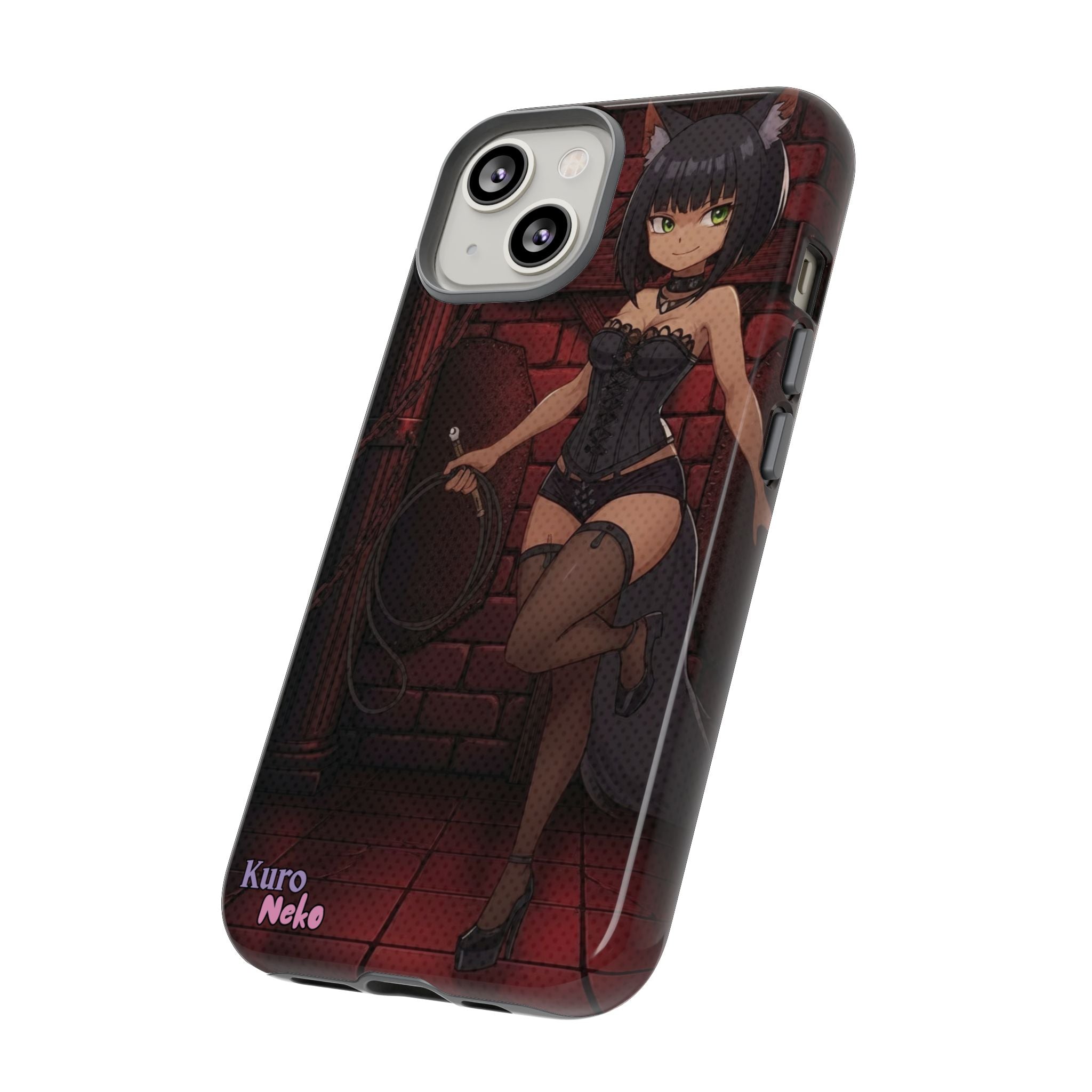 Coque téléphone Anime YAMI Gothique & Louve Mystérieuse