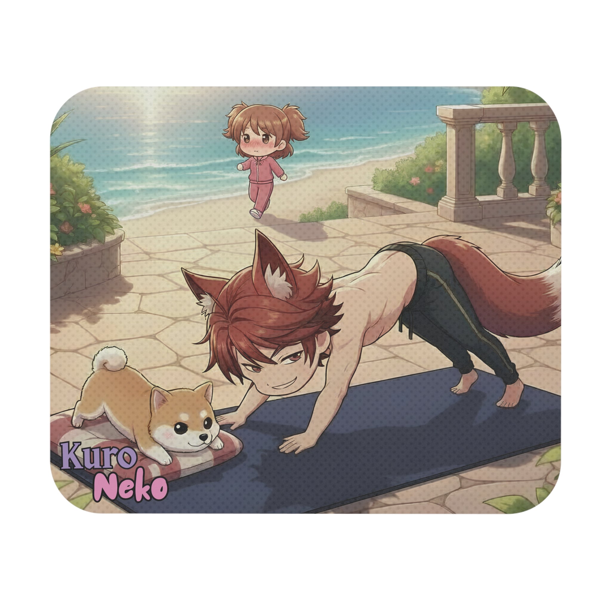 Tapis de Souris Anime Chibi KAITO Summer Beach