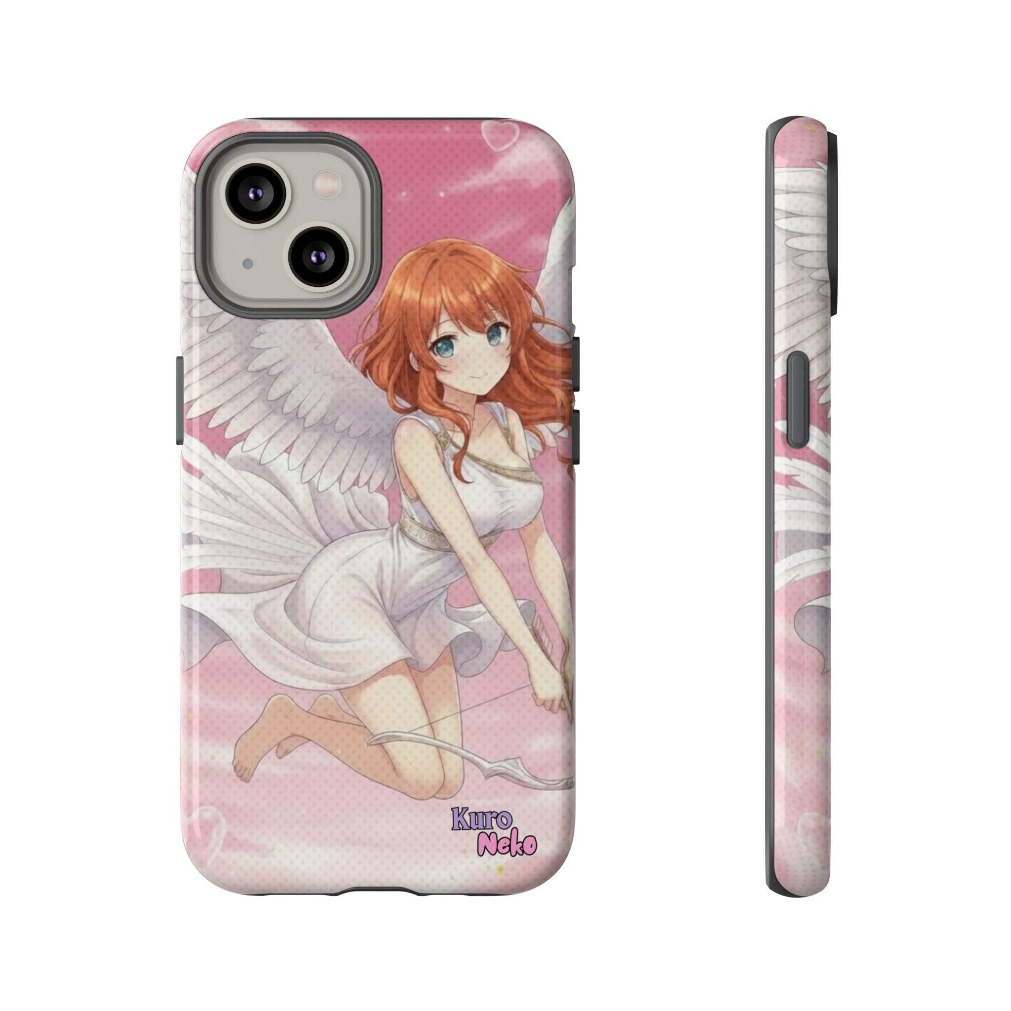 Coque téléphone Anime AIKO Muse Cygne & Douceur Pastel - Coque téléphone Anime AIKO, design Sweet as Aiko avec muse cygne kemonomimi, protection élégante et tendre pour votre smartphone