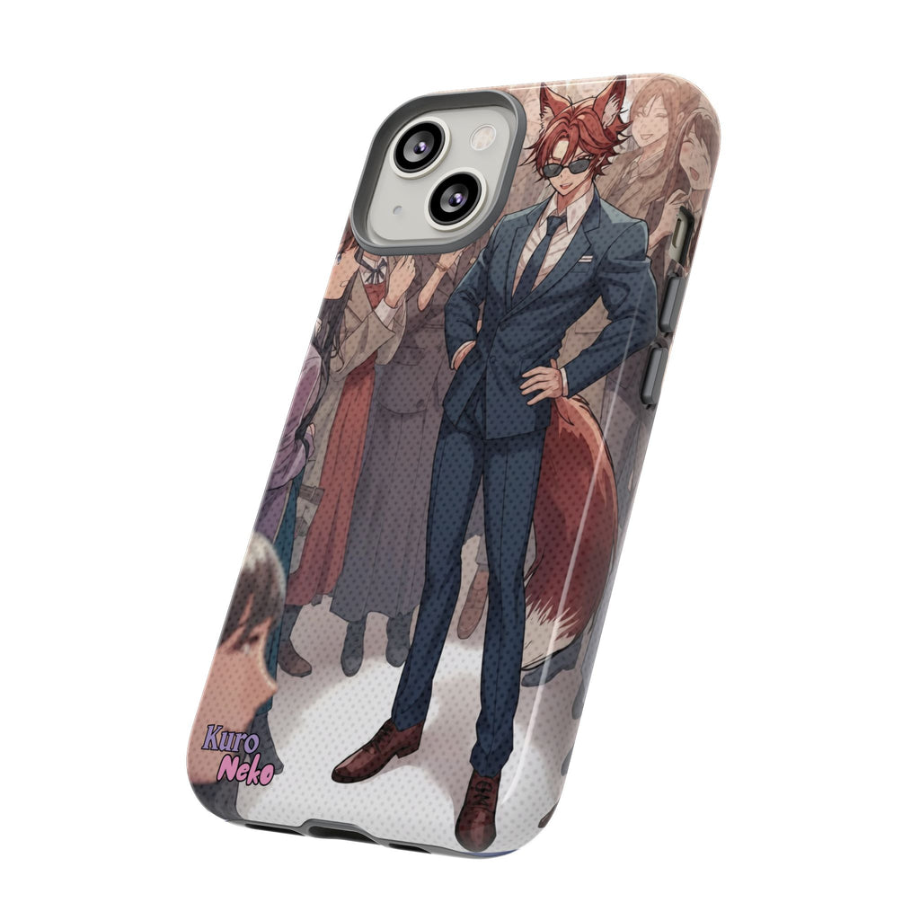 Phone case Anime KAITO Fox Icon & Business Style