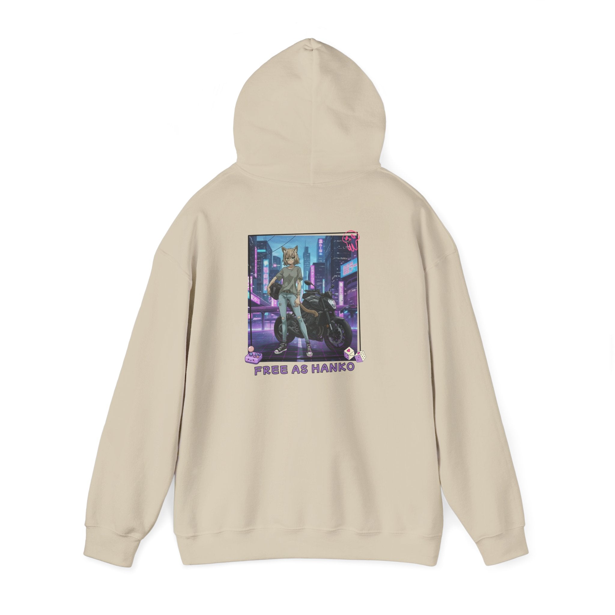 Hoodie Waifu Cyberpunk HANKO