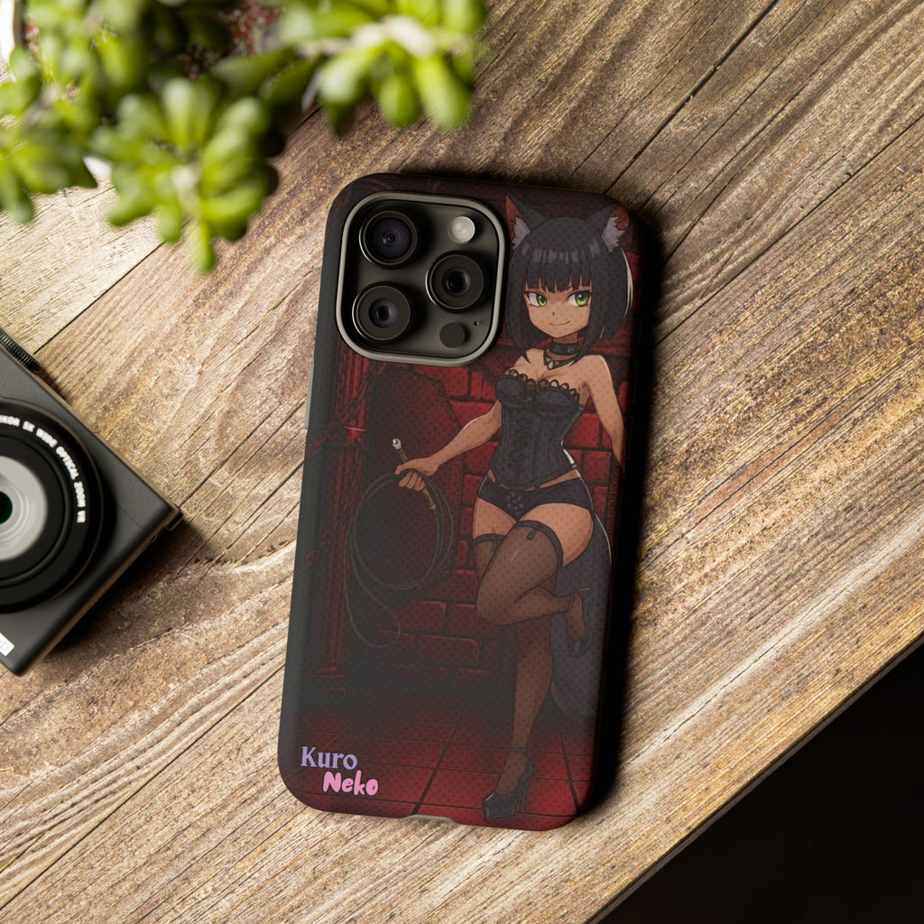 Funda de teléfono Anime YAMI Gótico y Loba Misteriosa