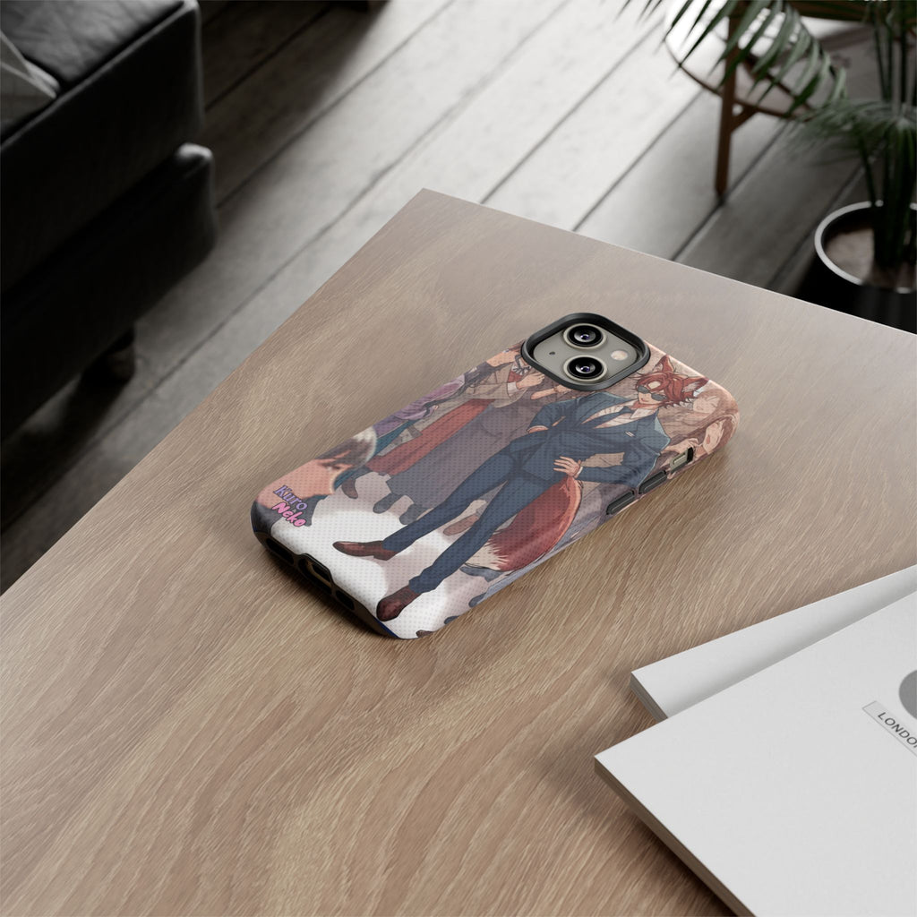 Phone case Anime KAITO Fox Icon & Business Style