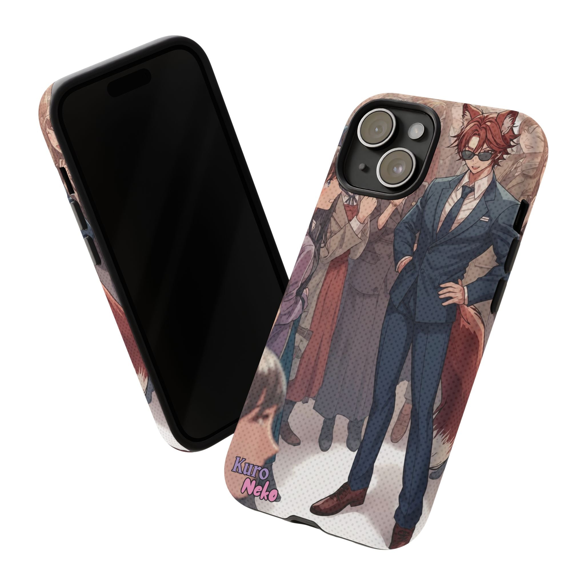 Phone case Anime KAITO Fox Icon & Business Style
