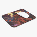 Tapis de souris Anime RYO avec un design de personnage et un dragon, idéal pour les fans de gaming.
