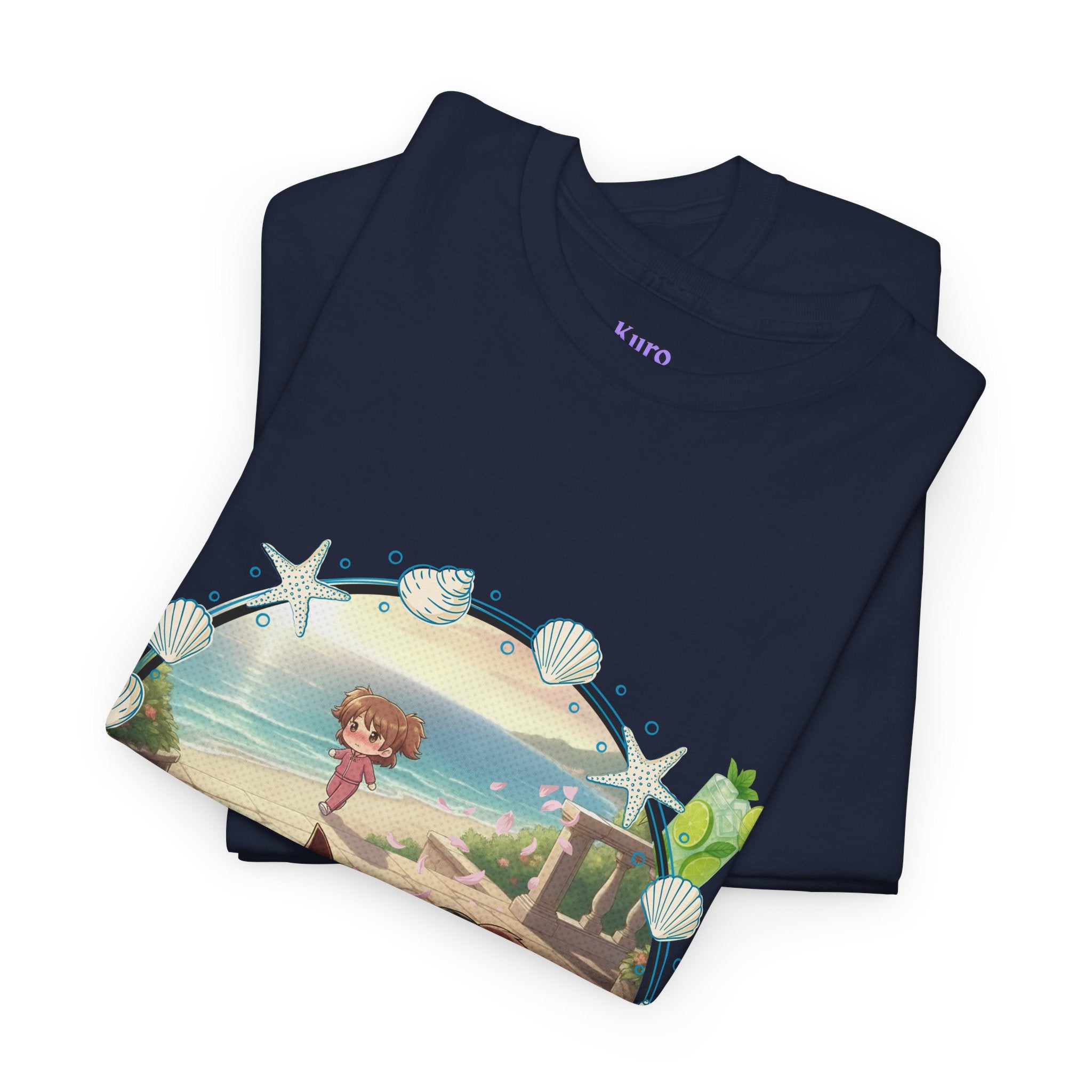 T-Shirt Chibi KAITO Summer Beach