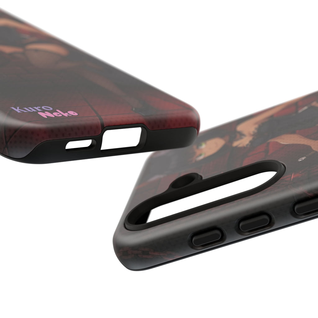Funda de teléfono Anime YAMI Gótico y Loba Misteriosa