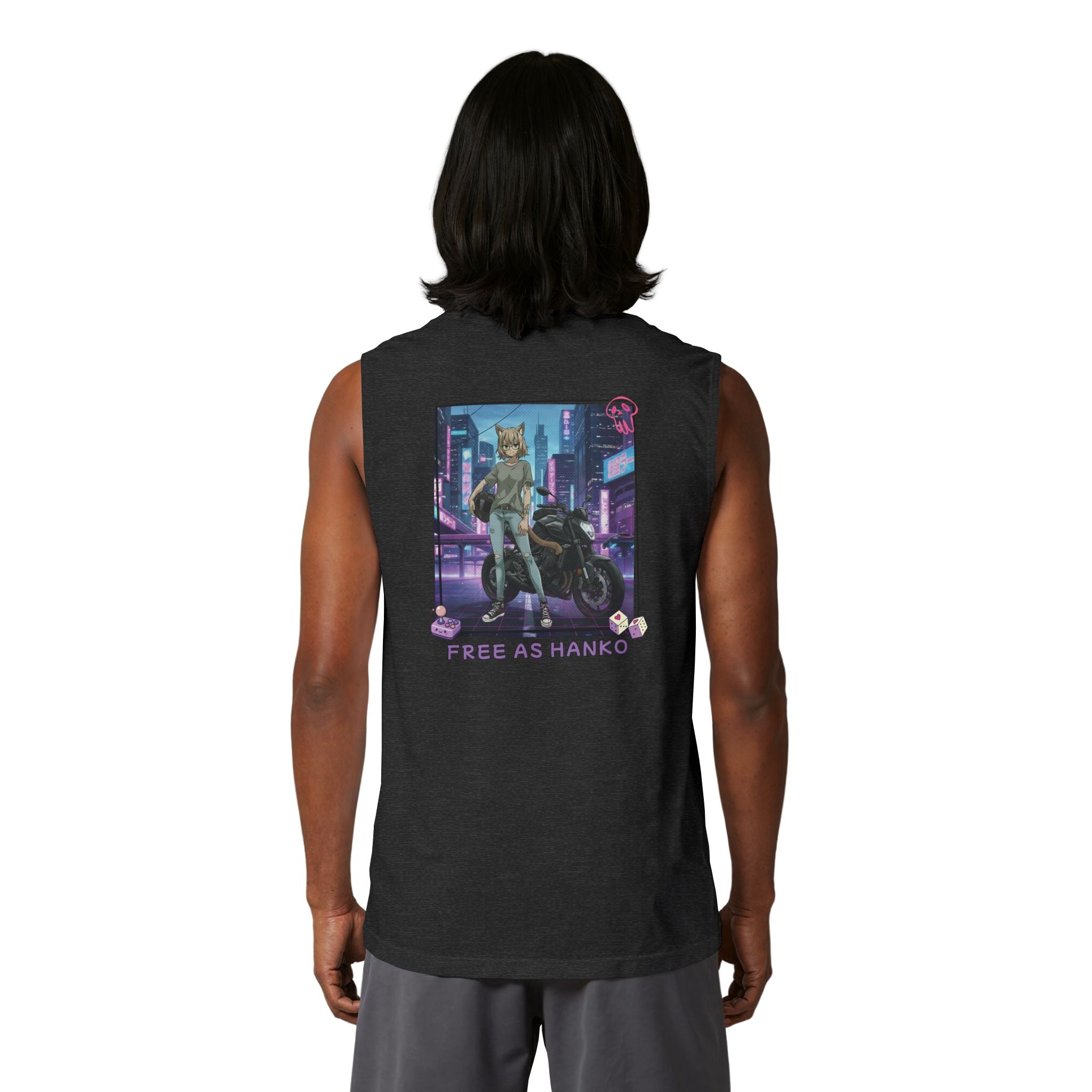 Débardeur Muscle HANKO Cyber Chatte