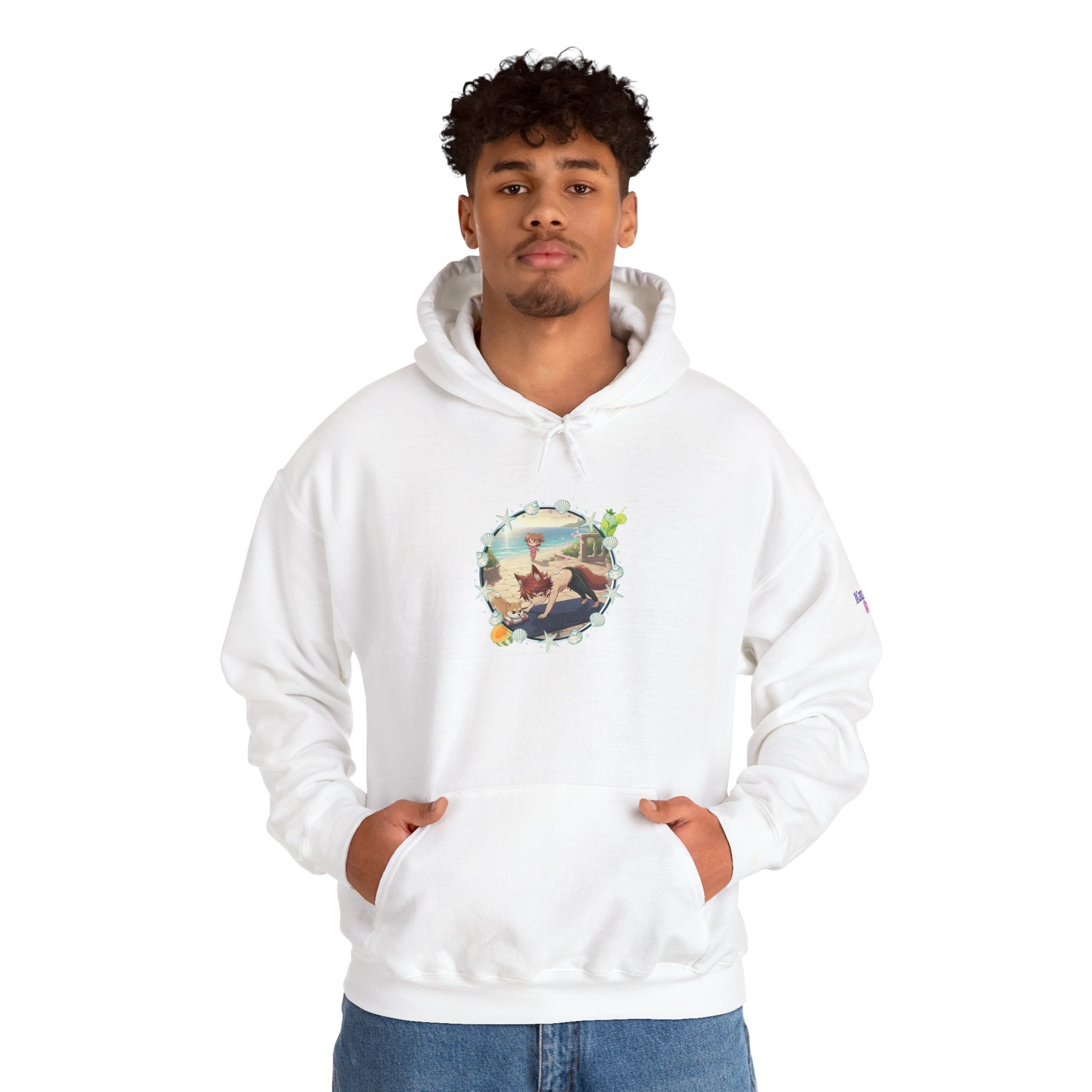 Sweat à Capuche Chibi KAITO Summer Beach