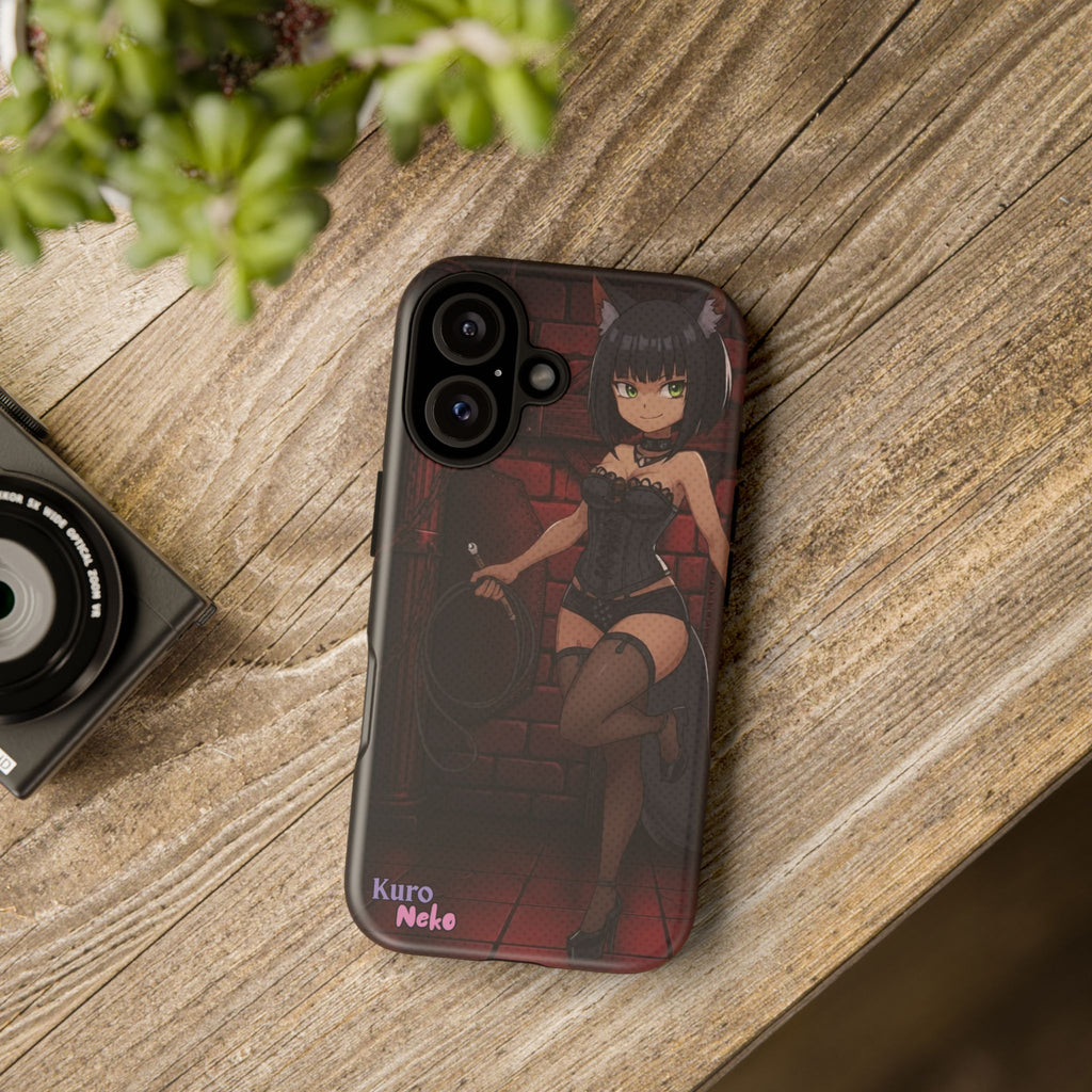 Funda de teléfono Anime YAMI Gótico y Loba Misteriosa