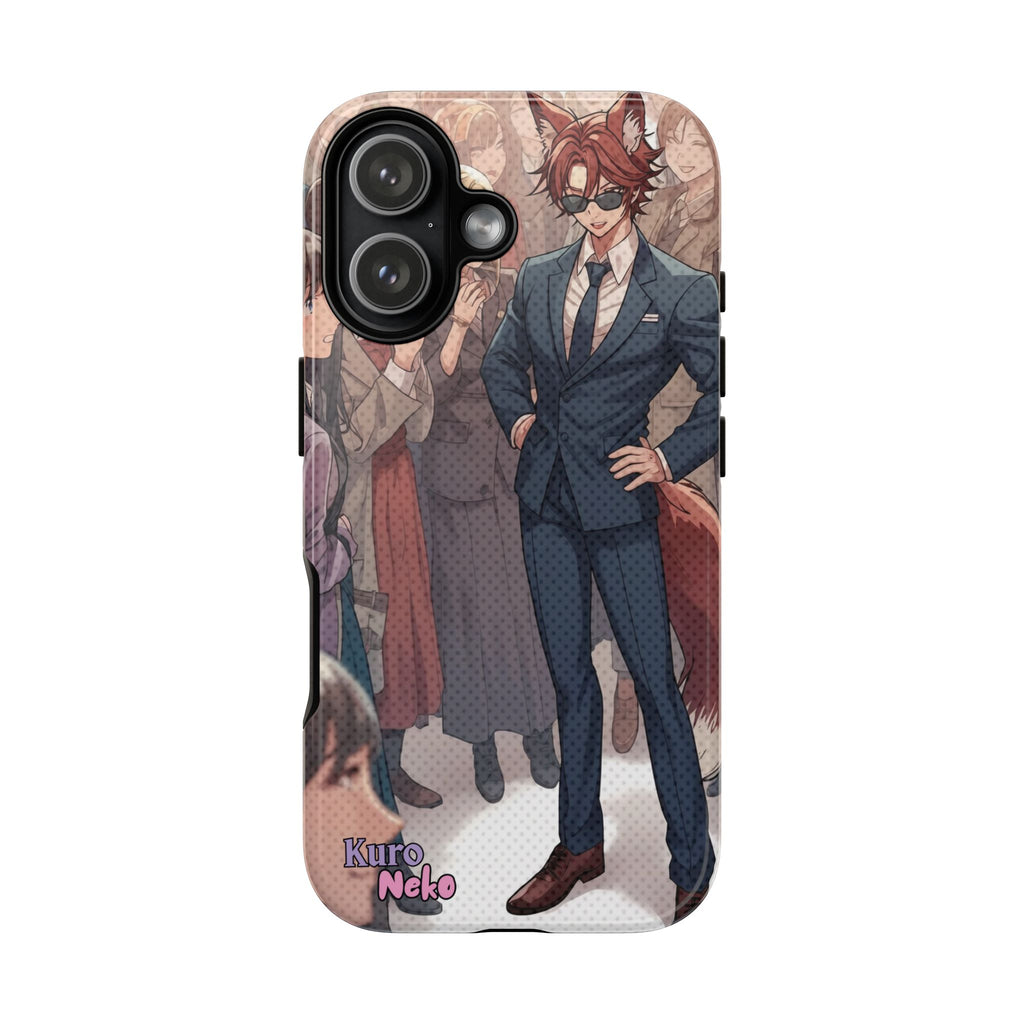 Phone case Anime KAITO Fox Icon & Business Style