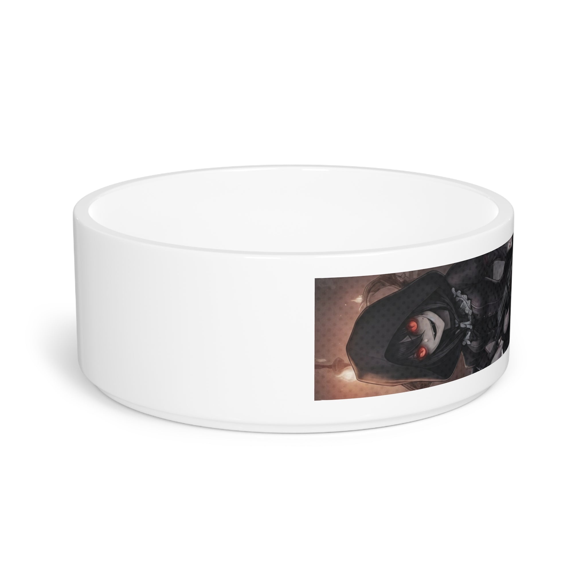 Gamelle chat & chien Anime YORU avec design gothique et de chasseresse de démons, parfaite pour vos animaux.