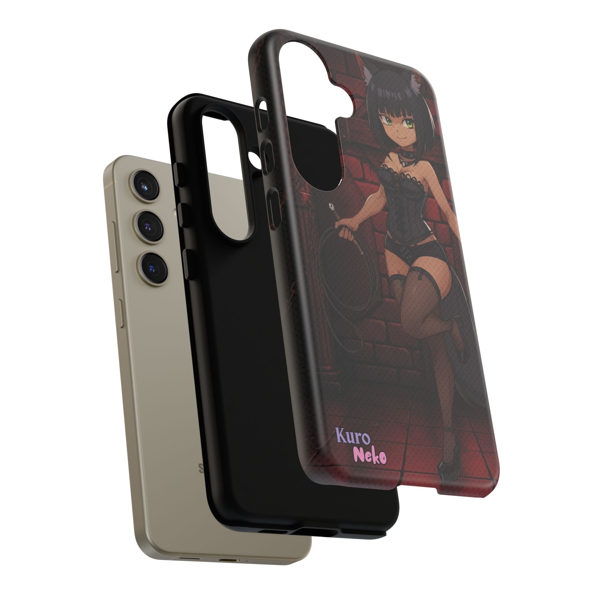 Funda de teléfono Anime YAMI Gótico y Loba Misteriosa