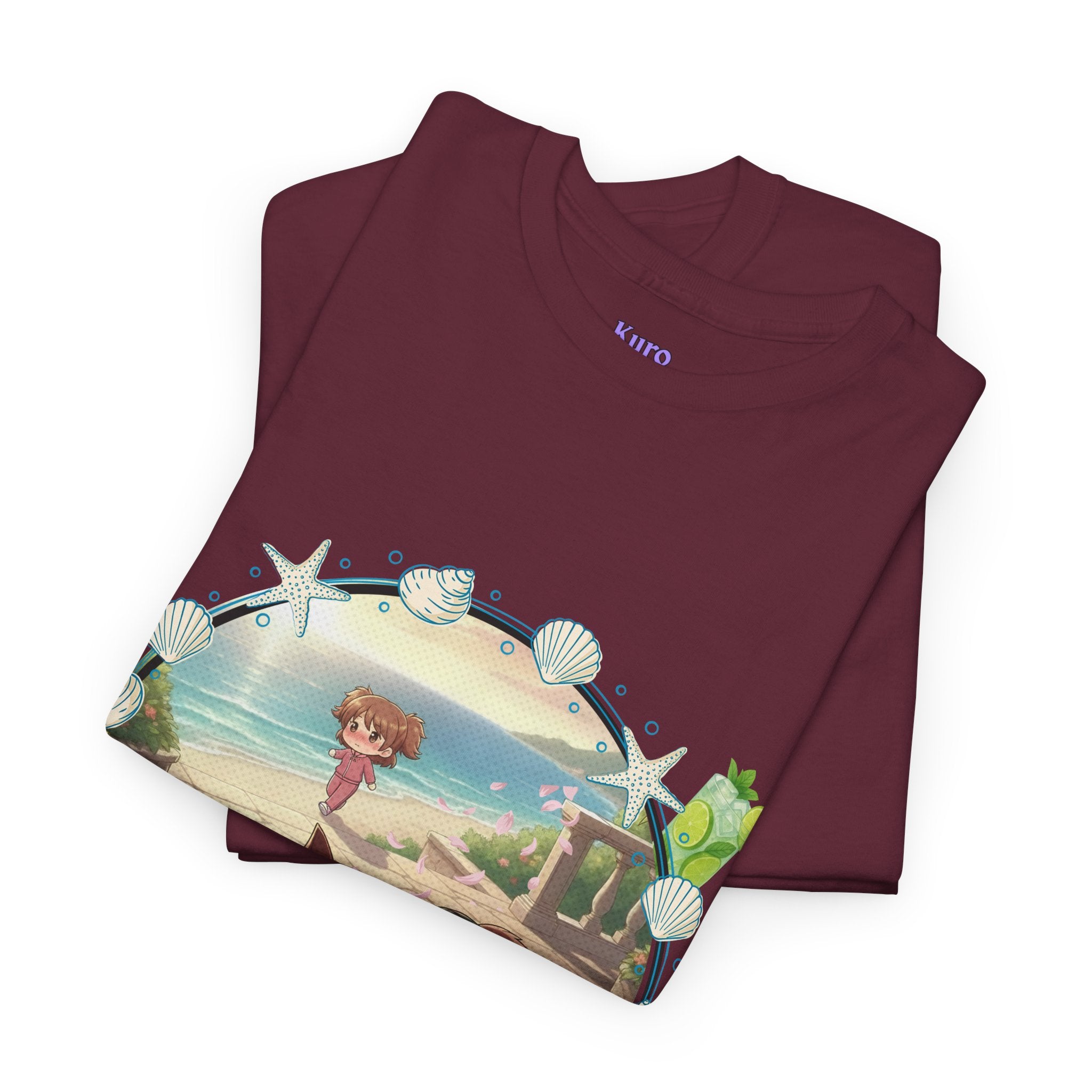 T-Shirt Chibi KAITO Summer Beach