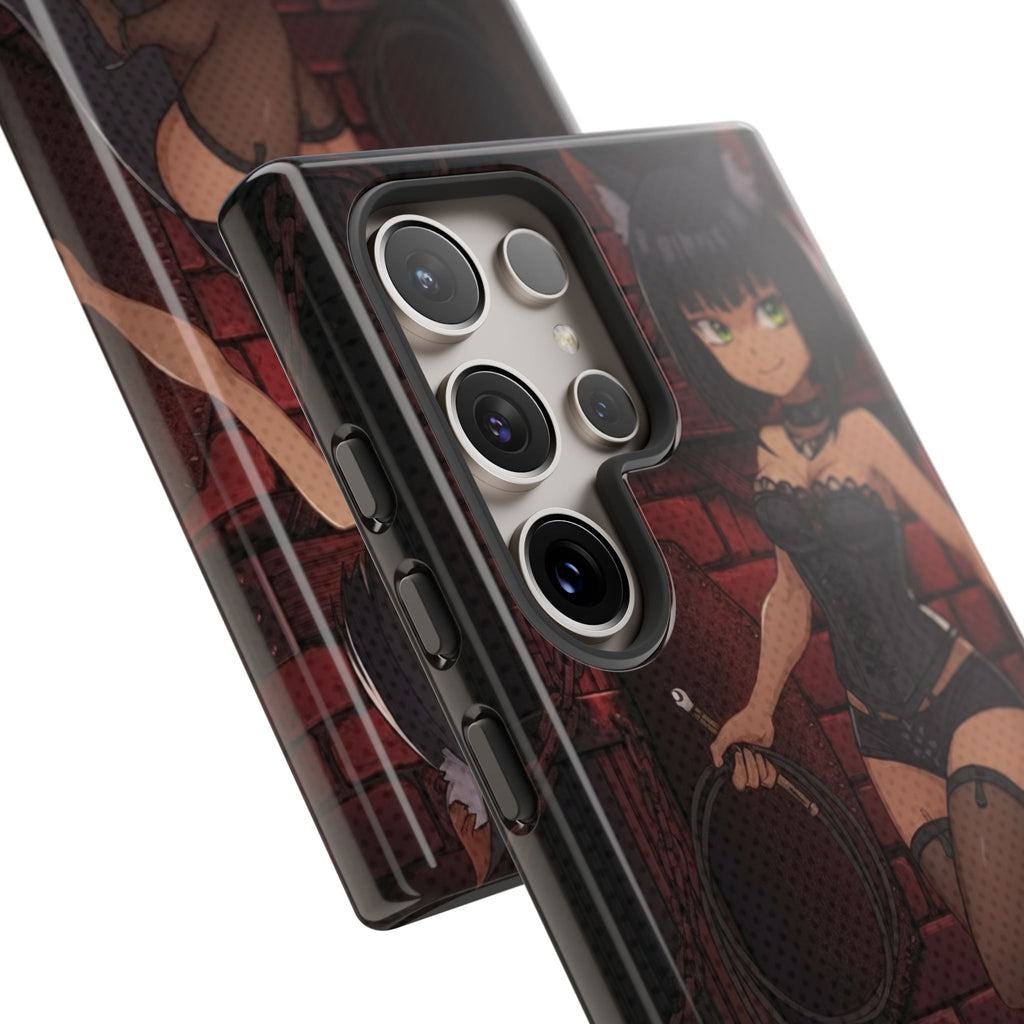 Funda de teléfono Anime YAMI Gótico y Loba Misteriosa