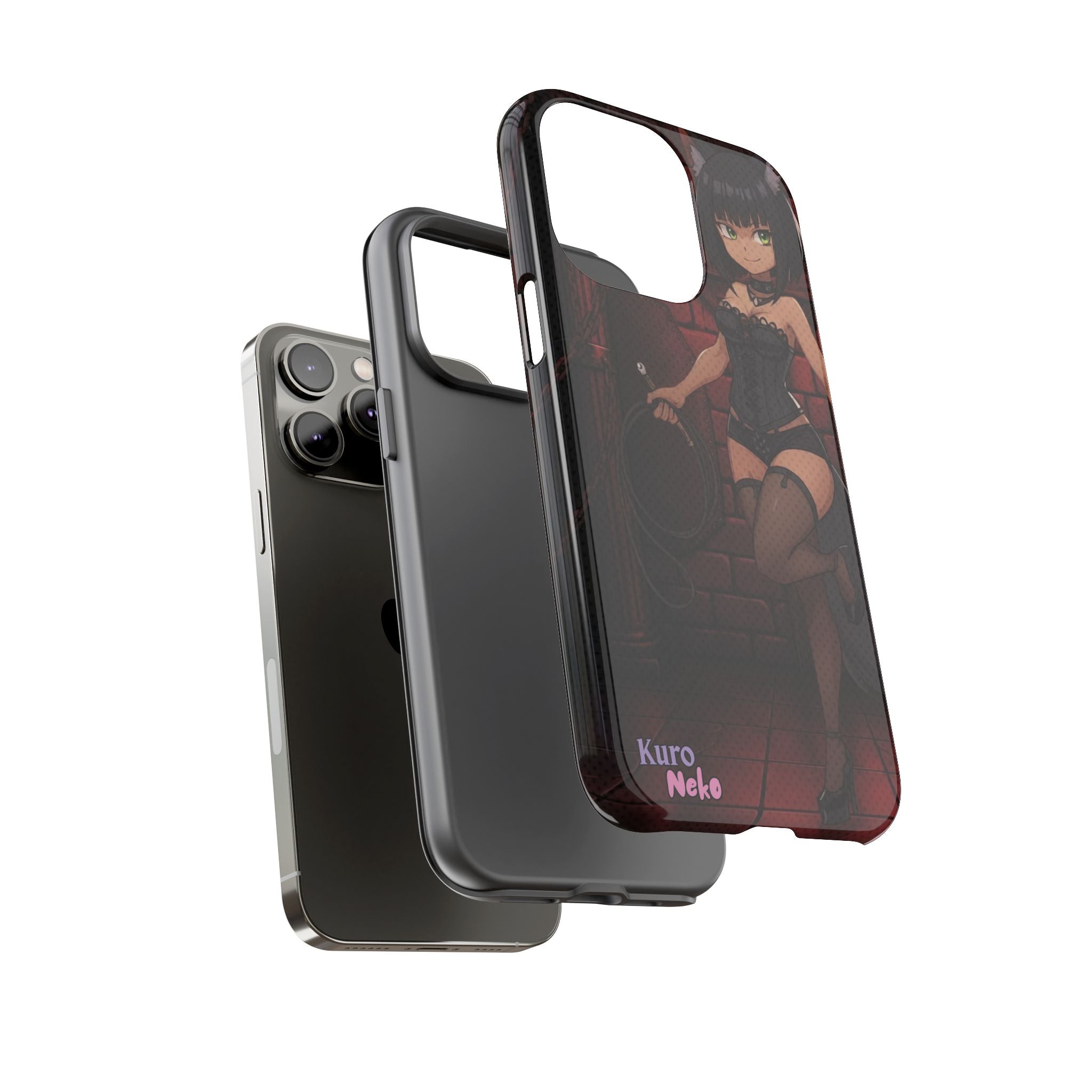 Funda de teléfono Anime YAMI Gótico y Loba Misteriosa