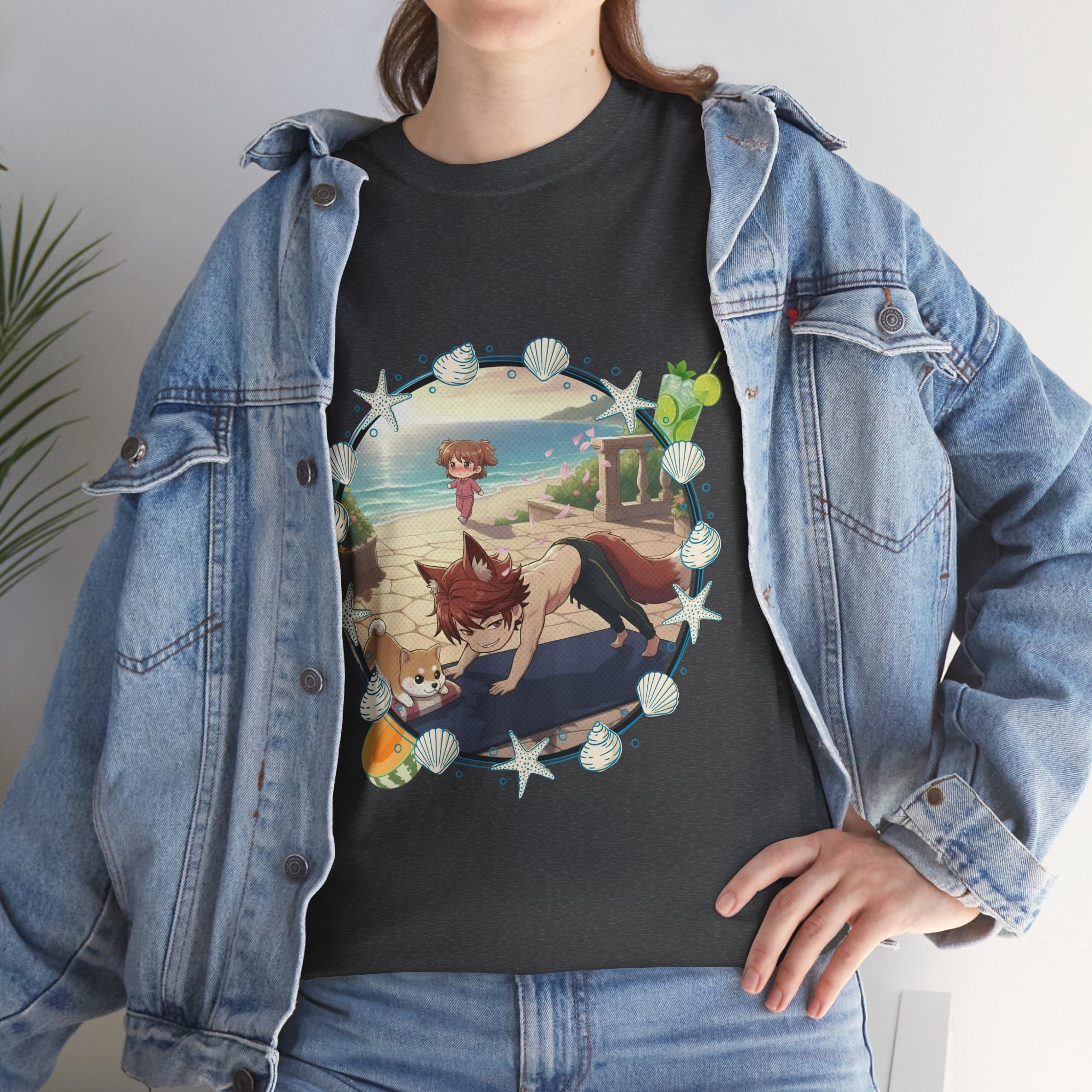 T-Shirt Chibi KAITO Summer Beach