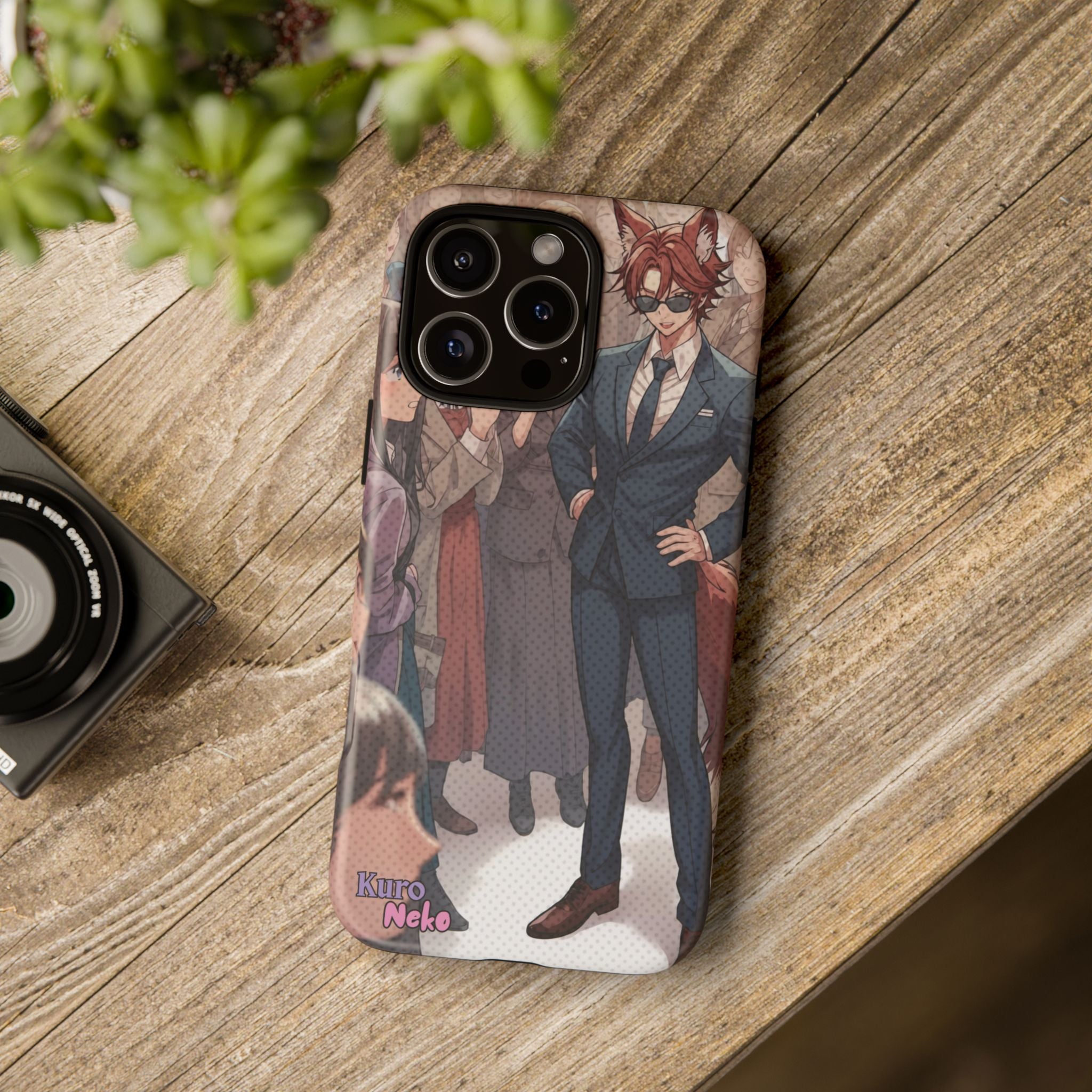 Phone case Anime KAITO Fox Icon & Business Style