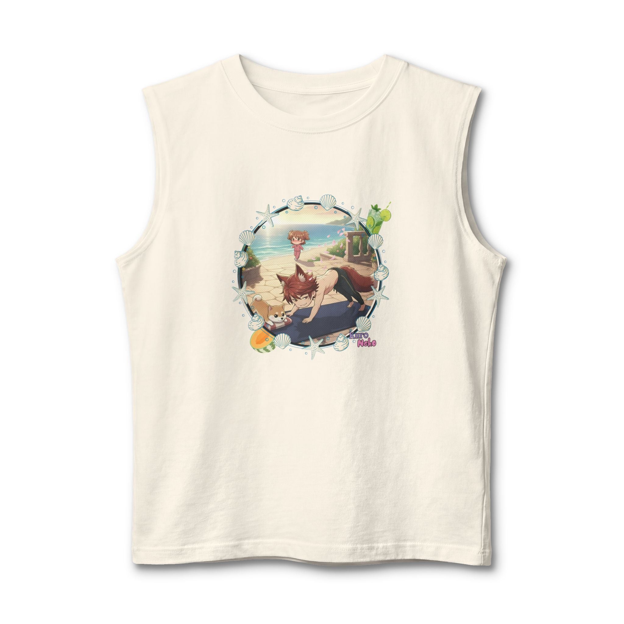 Débardeur Muscle Chibi KAITO Summer & Shiba