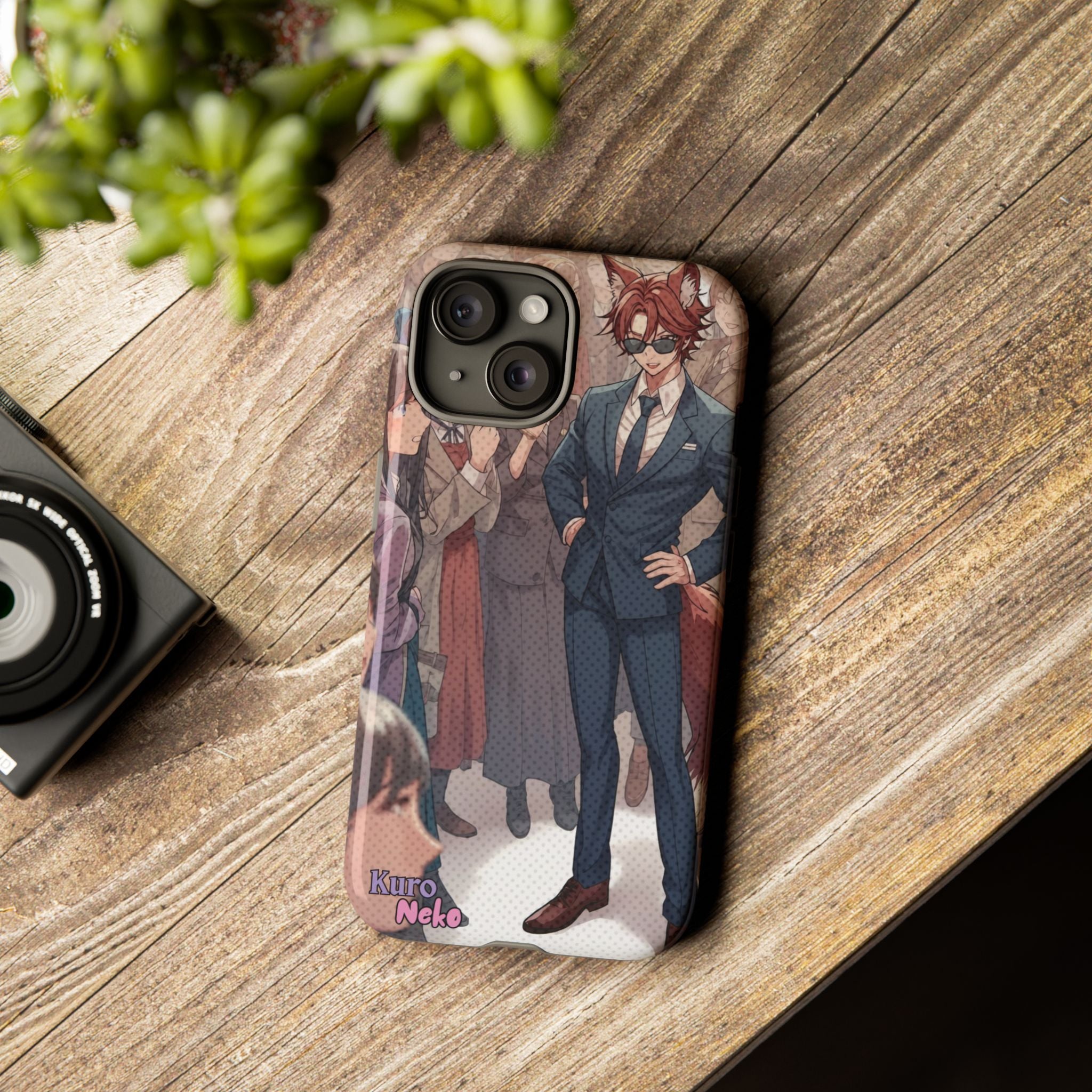 Phone case Anime KAITO Fox Icon & Business Style