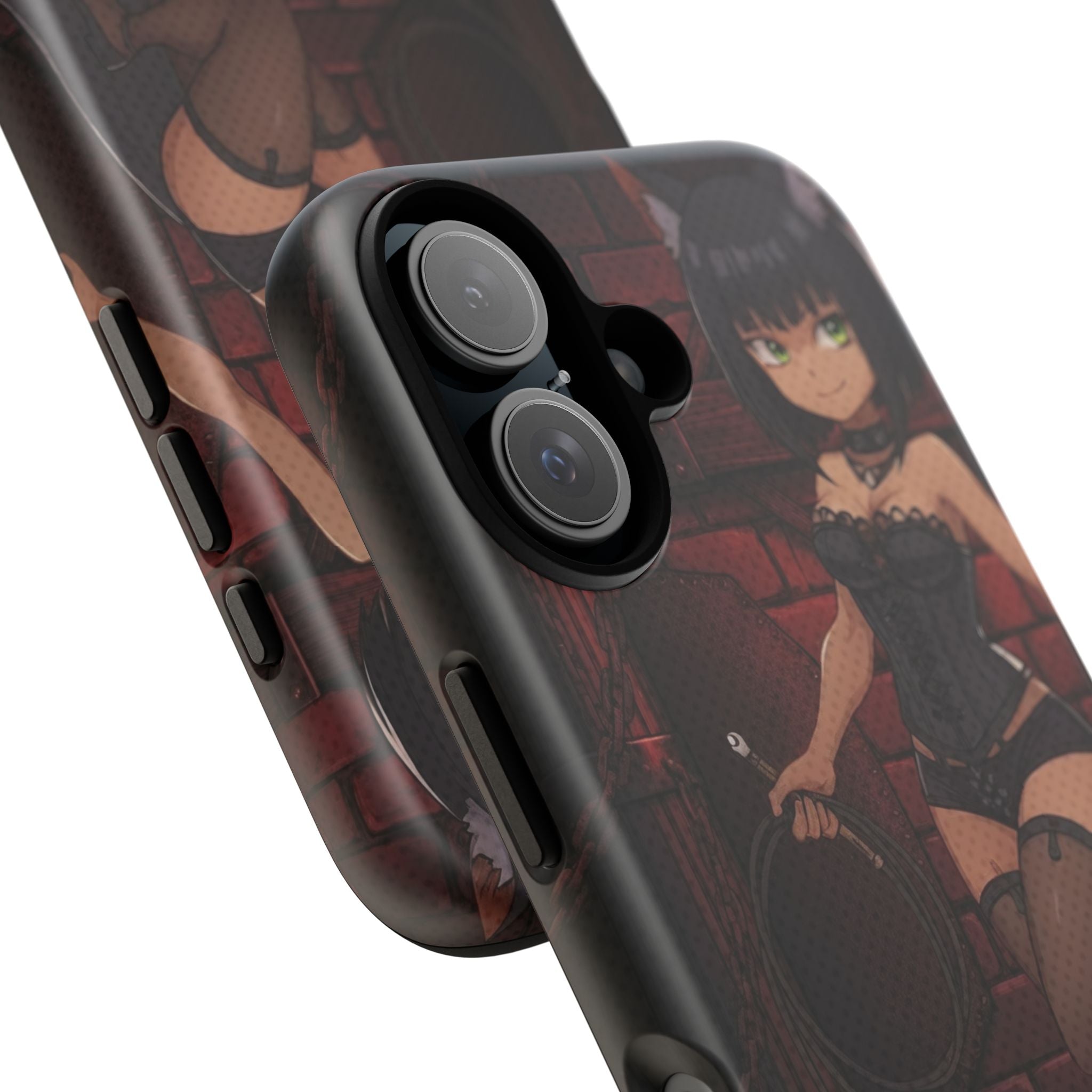 Funda de teléfono Anime YAMI Gótico y Loba Misteriosa