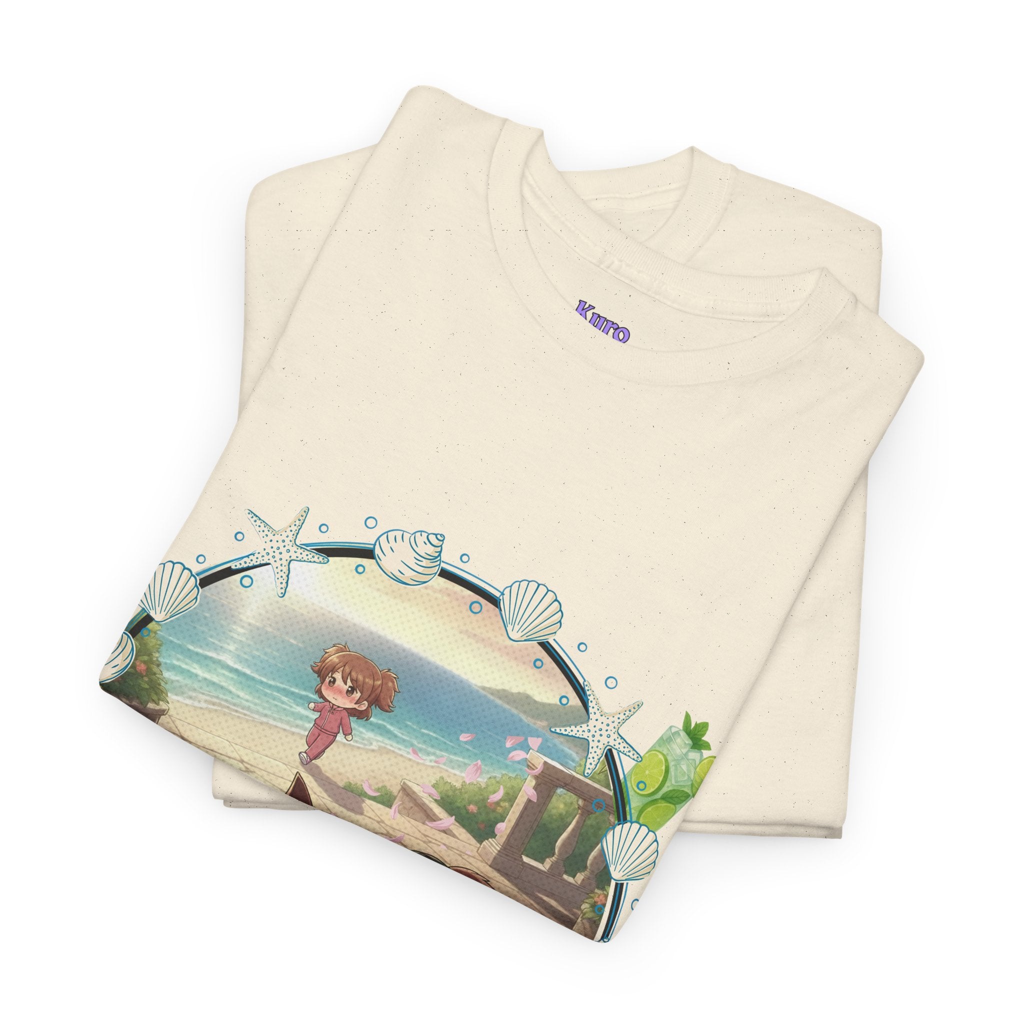 T-Shirt Chibi KAITO Summer Beach