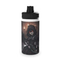 Gourde Isotherme Anime YORU Demon Hunter — design corbeaux des Bois, Yoru démoniaque avec arbalète