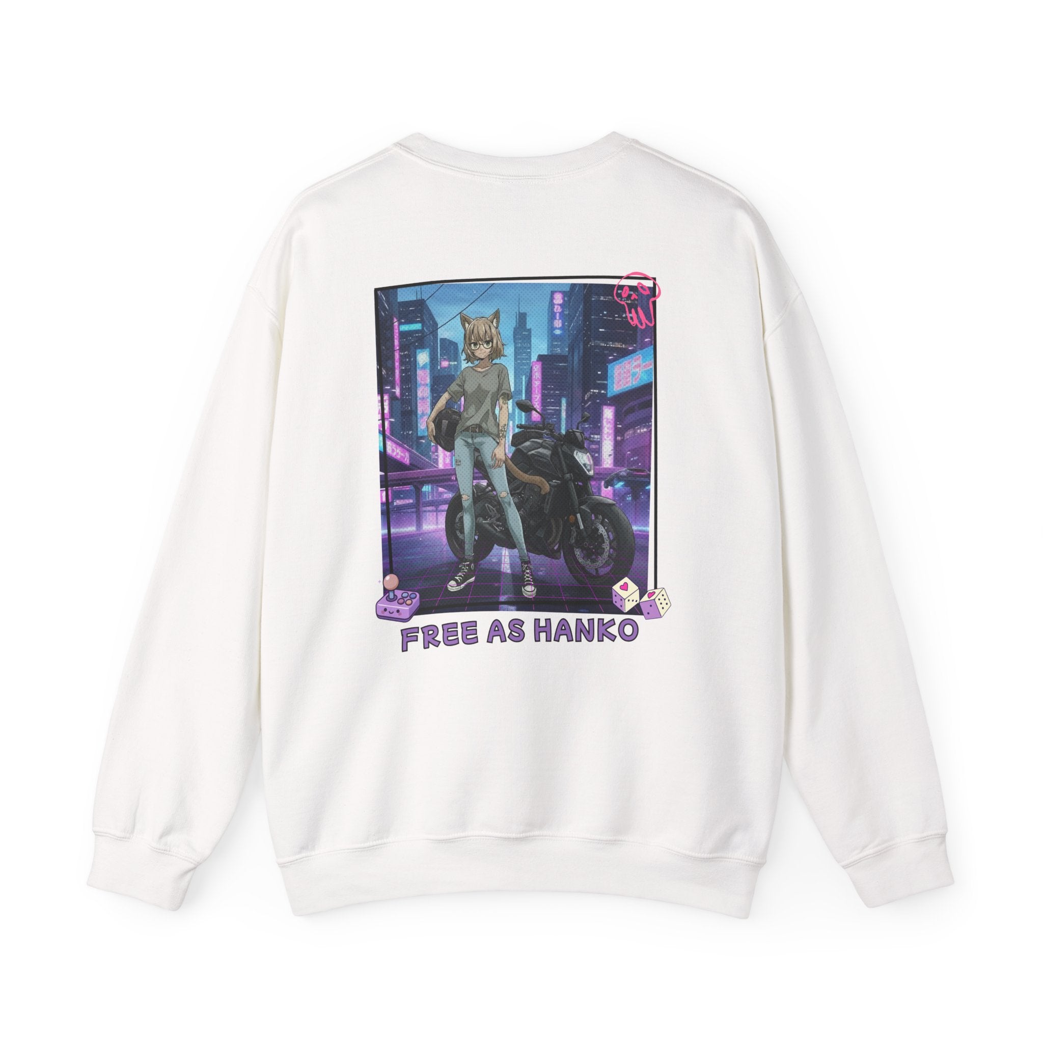 Sweatshirt Waifu Cyberpunk HANKO